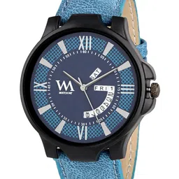 WM Men Blue Leather Analogue Watch DDWM-024-image-30