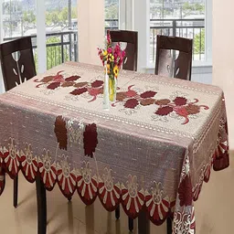 CASA-NEST Transparent Rectangle 4-Seater Table Cover image 1