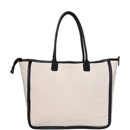 ENSAC Geometric Structured Handheld Bag with Quilted image 4