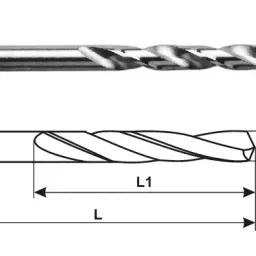 MIRANDA TOOLS Parallel Shank Gold Jobber Drill Size 6.35 mm-image-89