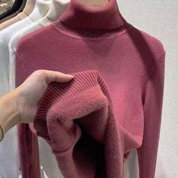 Alamode By Akanksha Women Pink Esther Statement Pullover Fleece Lined-image-79