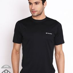 Columbia Black Zero Rules Textured Hiking T-shirt-image-95