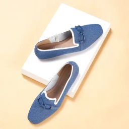 Forever Glam by Pantaloons Women's Blue Casual Loafers-image-53
