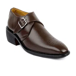 Bxxy Men Textured Round Toe Monks-image-22