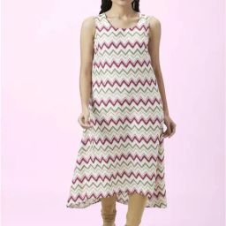 Rangmanch by Pantaloons Off-White Printed A Line Kurta-image-29