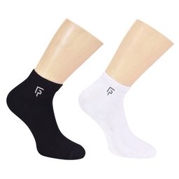 FOOTPRINTS Pack of 5 Solid Ankle-Length Socks-picture-42