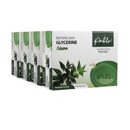 PABLO Set Of 4 Natural Glowing Neem Bathing Bar-7