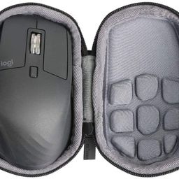 m.g.r.j M.G.R.J® Portable Carrying Protector Case Cover for Logitech MX Master/Master 2S / Master 3, 3S Wireless Mouse (with Cushion & Lanyard) (Black) image 3