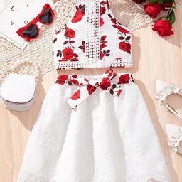 BAESD Floral Print Fit & Flare Dress-picture-23