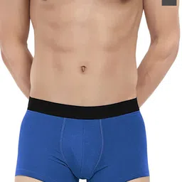 LOGGERHEAD Pack Of 2 Cotton Long Trunks LHFT004-Blue-Anthra-9