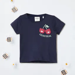 max Girls Printed Applique T-shirt-image-28