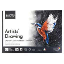 Brustro Artist Drawing Glued Pad A3 Size - 24 Sheets-image-66