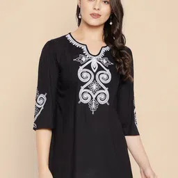 all about you Embroidered Top-image-95