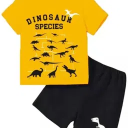 MITANSH Kids Printed Pure Cotton T-shirt With Shorts-picture-15