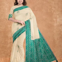 Ramraj Ethnic Motif Printed Traditional Tussar Saree-image-11