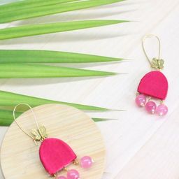 MCREATION4U Women Pink Earrings-image-83