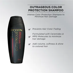 Revlon Outrageous Color Protection Shampoo - 190 ml image 2