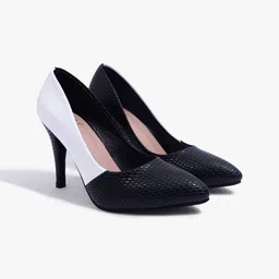Carlton London Colourblocked Slim Heeled Pumps-21