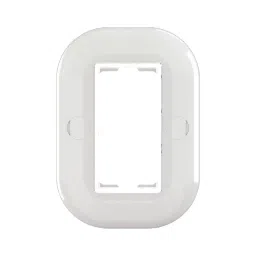 SARA 1 Way Modular Box White with Silver Line, 1W-MDSL-picture-44