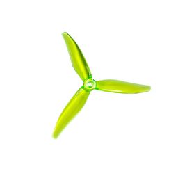 Pro-Range Propellers Hurricane MCK ReV3 51366-3 PC Durable Tri-Blade FPV Drone Propeller – Radioactive Yellow – (2CCW+2CW) image 1