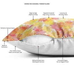 ArtzFolio Multicoloured Set of 2 Square Cushion Covers image 4