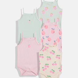 NEXT Infant Pack Of 5 Printed Bodysuit-image-11