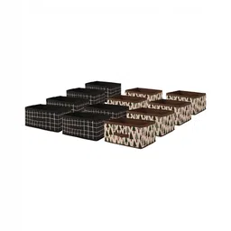 Aura White Set of 6 Regular Drawer Organiser Organisers-2