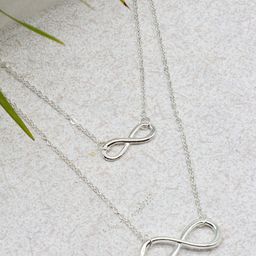 JOKER & WITCH Silver-Plated Layered Necklace-image-96
