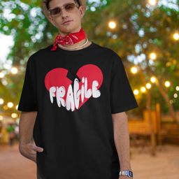 Broke Memers Men Typography Printed Round Neck Cotton Oversized T-shirt-image-61