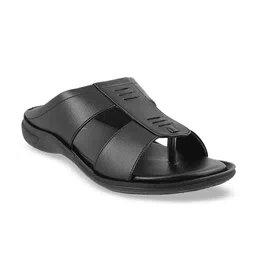 WALKWAY by Metro Men Black Solid Sandals-image-93