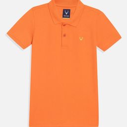 Allen Solly Junior Boys Solid Polo Collar Cotton T-shirt-image-17