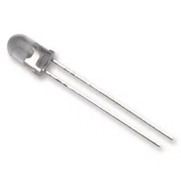 BROADCOM LED, 5MM, ALINGAP, RED, 30DEG, HLMP-EG3A-WX0DD-17