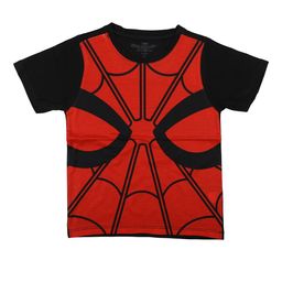 Marvel by Wear Your Mind Boys Black Printed Round Neck T-shirt-image-87
