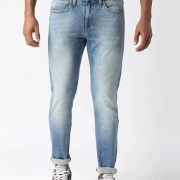 Pepe Jeans Chinox Light Blue Lightly Washed Super Skinny Fit Jeans-image-43