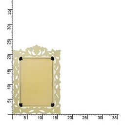 VAS collection home Textured Rectangular Wall Mirror image 3