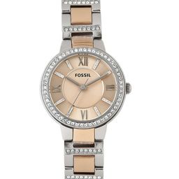 Fossil Women Rose Gold-Toned Dial Watch ES3405-image-15