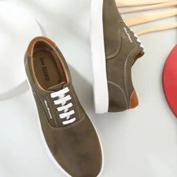 San Frissco Men's Olive Casual Sneakers-image-37