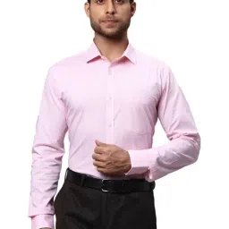 Park Avenue Medium Red Slim Fit Checks Shirt-image-72