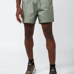 Reebok Green Cotton Regular Fit Sports Shorts-picture-36
