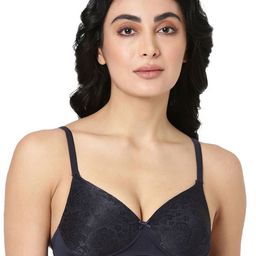 BLOSSOM Women Medium Coverage Lightly Padded Seamless Lace Bra-53