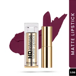 Seven Seas HD Intense Matte Long Lasting Lipstick - 3.5 g -Parprika 619-51