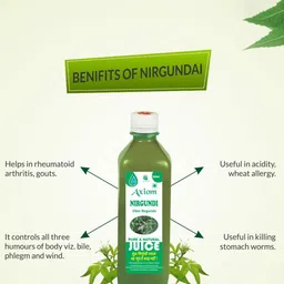 Axiom Set Of 2 Nirgundi Juice - 500ml Each image 5