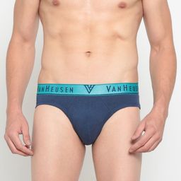 Van Heusen Men Solid Colour Fresh Elasticized Waistband Briefs 20005-57