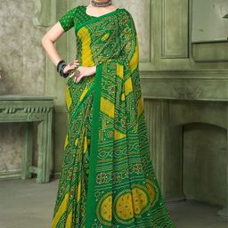 DIVASTRI Bandhani Poly Chiffon Bandhani Saree-picture-18