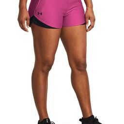UNDER ARMOUR Women Brand Logo Print Play Up 3.0 Sports Shorts-image-98