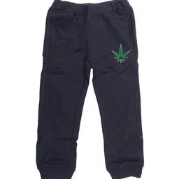 Wear Your Mind Unisex Navy Blue Solid Straight Fit Joggers-image-72
