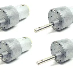 Invento ISC 071-1 6-18 V Geared DC Heavy Duty Motor for Robot Car DIY image 1