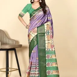 J 6 DESIGNER Ethnic Motifs Printed Woven Design Saree-picture-43