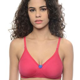 Leading Lady Pink Full-Coverage T-shirt Bra-27