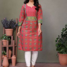 Rangita Women Embroidered Thread Work Kurta-image-21